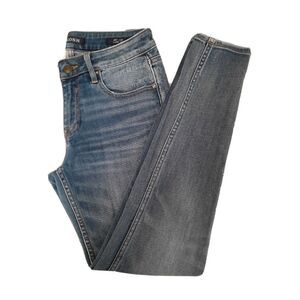 Vigoss Womens 27W Jagger High Rise Skinny Jeans Comfort Stretch Denim Med Wash